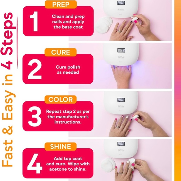 48W UV LED Light Lamp Nail Dryer - Picture 3 of 4